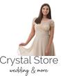 Csipkerátétes muszlin koktélruha plus size, bézs