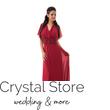 Muszlin ujjú plus size maxiruha, bordó Muszlin ujjú plus size maxiruha, bordó