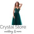 Emerald maxiruha stólával, sötétzöld Emerald maxiruha stólával, sötétzöld