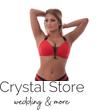 Pyramid pántos push-up háromszög bikini piros-fekete, C-D kosár Pyramid pántos push-up háromszög bikini piros-fekete, C-D kosár