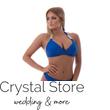 Pyramid kiszélesített push-up háromszög bikini királykék-ezüst, C-D kosár Pyramid kiszélesített push-up háromszög bikini királykék-ezüst, C-D kosár