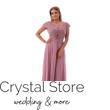 Ametiszt maxiruha plus size, fehér Ametiszt maxiruha plus size, fehér