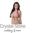 Sea lurexes csíkos kiszélesített push-up háromszög bikini, visszahajtós alsóval, piros-fehér C kosár Sea lurexes csíkos kiszélesített push-up háromszög bikini, visszahajtós alsóval, piros-fehér C kosár