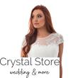 Csipkerátétes muszlin koktélruha, plus size, fehér Csipkerátétes muszlin koktélruha, plus size, fehér