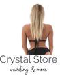 Pyramid pöttyös kiszélesített push-up háromszög bikini, arany-fekete C-D kosár L Pyramid pöttyös kiszélesített push-up háromszög bikini, arany-fekete C-D kosár L