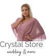 Pelerines koktélruha, plus size, mályva Pelerines koktélruha, plus size, mályva