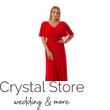 Muszlin ujjú plus size maxiruha, piros Muszlin ujjú plus size maxiruha, piros