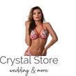 Paloma pántos push-up háromszög bikini, korall mintás, piros 1002 Paloma pántos push-up háromszög bikini, korall mintás, piros 1002