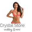 Paloma push-up háromszög bikini, horgolt dekorral, barack 407 Paloma push-up háromszög bikini, horgolt dekorral, barack 407