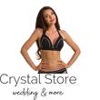 Paloma push-up háromszög bikini, sodort dekorral, fekete 410 Paloma push-up háromszög bikini, sodort dekorral, fekete 410