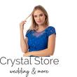 Bella muszlin koktélruha, plus size, királykék