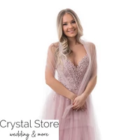 Kép 4/5 - Emerald maxiruha stólával, soft pink