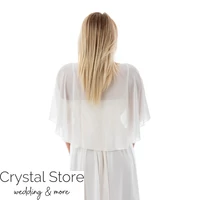 Kép 2/2 - Lenge virágos menyasszonyi ruha, plus size