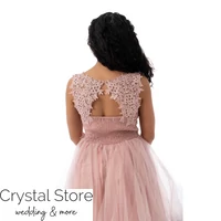 Kép 3/3 - Merida tüllös koktélruha, soft pink