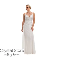 Kép 1/4 - Dream strasszos menyasszonyi ruha