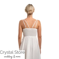 Kép 4/4 - Dream strasszos menyasszonyi ruha S-M