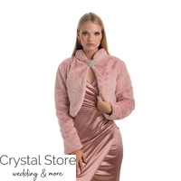 Kép 5/5 - Átlapolt sliccelt fényes maxiruha, rosegold