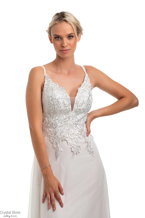 Dream strasszos menyasszonyi ruha S-M